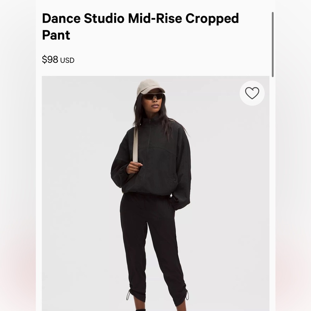 Lululemon Athletica Dance Studio Pants